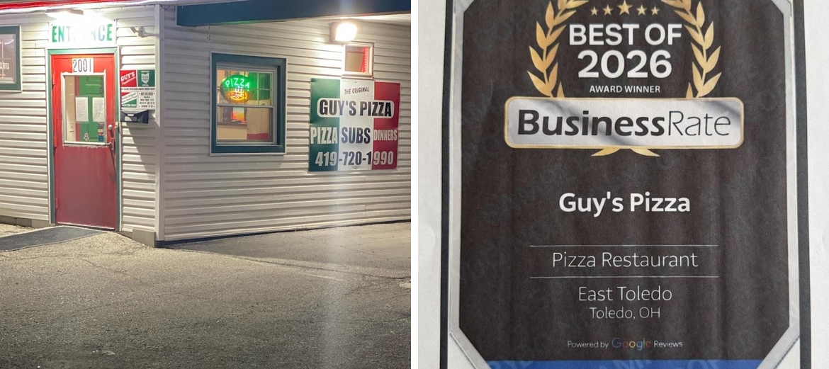 Guy's Pizza Menu