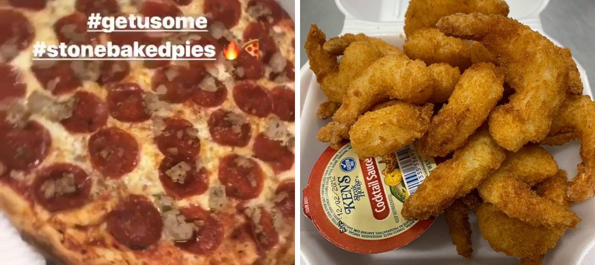 Guy's Pizza Menu