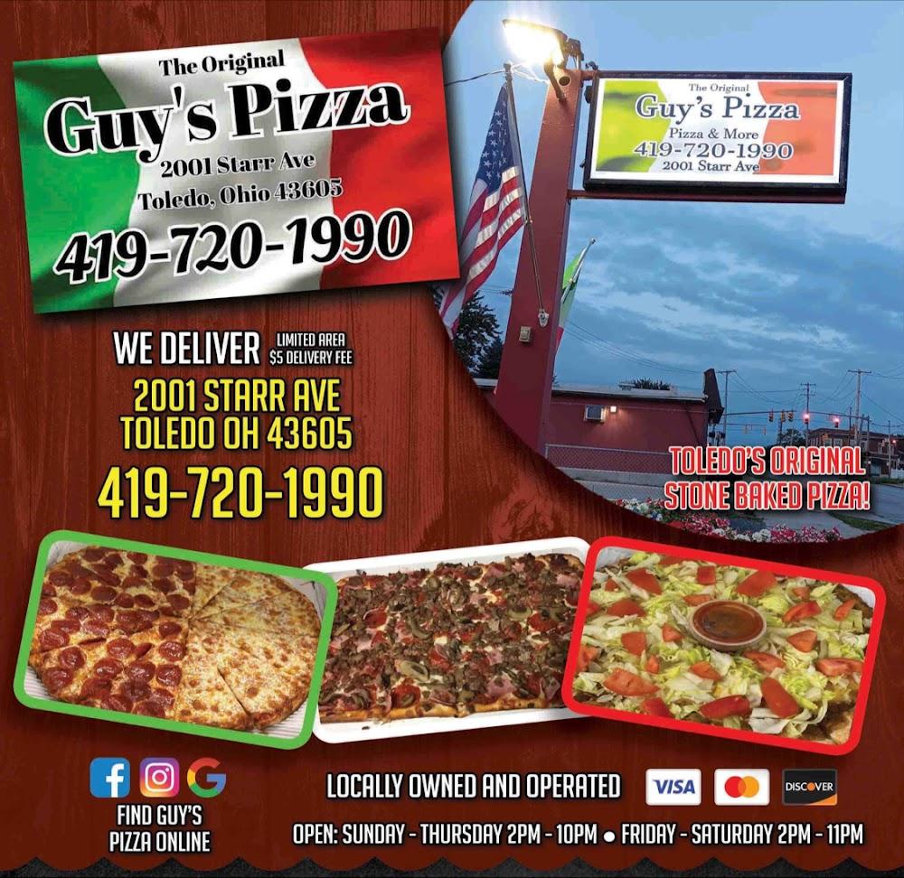 Guy's Pizza Menu image 1